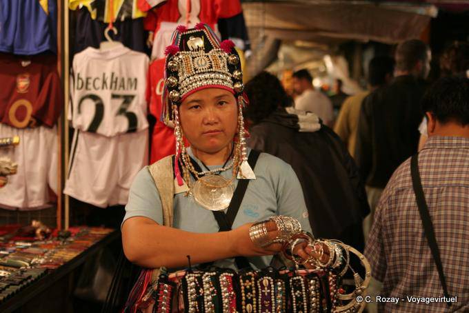 Bigiotteria costume Commessa, Chiang Mai - La Tailandia