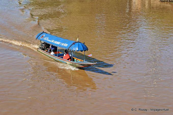 Escursione in barca sul fiume Mae Ping, Chiang Mai - La Tailandia