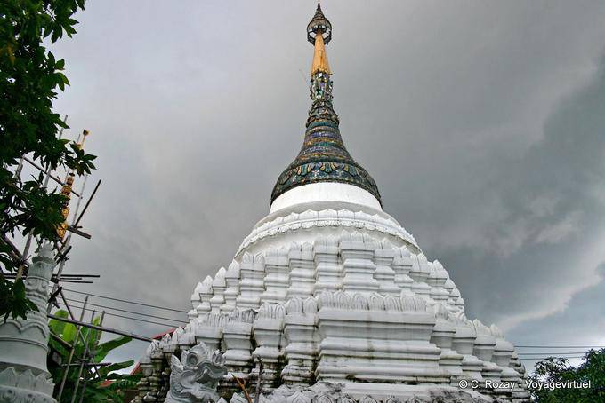 Chiang Mai Tempio, il Wat Suan Dok Chedi - La Tailandia