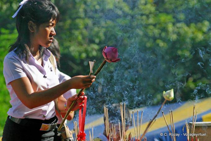 Devozione, Chiang Mai Tempio - La Tailandia