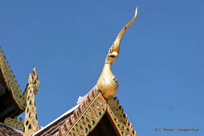 Wat Pan Tao Chofah di Chiang Mai Tempio - La Tailandia