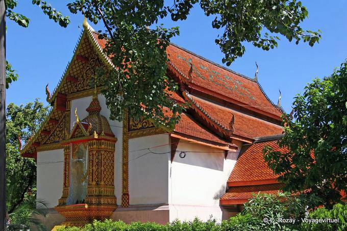 L'architettura religiosa, Chiang Mai Tempio - La Tailandia