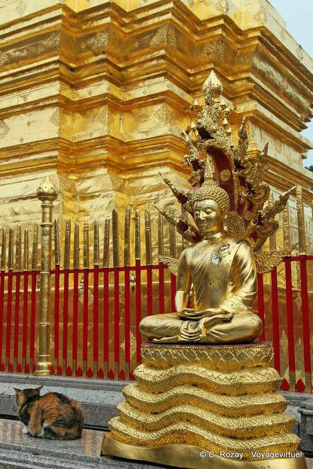 Buddha Dhyana Mudra-Wat Doi Suthep, Chiang Mai - La Tailandia