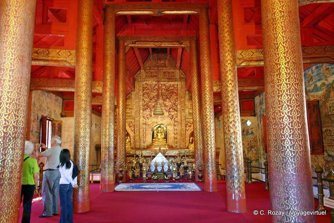 Gilded Hall, il Wat Phra Singh, Chiang Mai - La Tailandia
