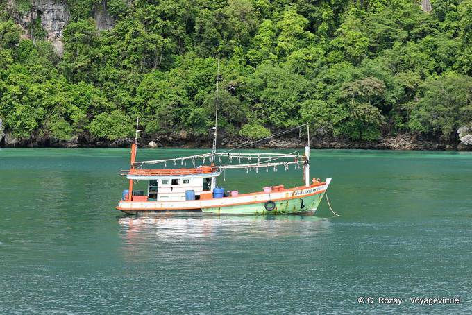 Barca da pesca, Koh Phi Phi - La Tailandia
