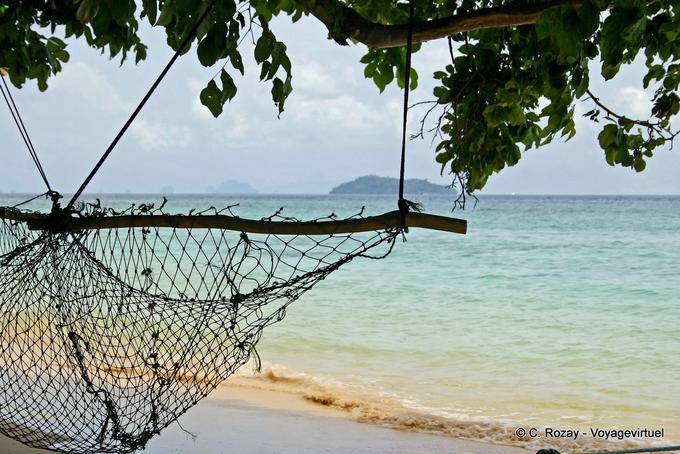 La rete sospesa, Koh Phi Phi - La Tailandia