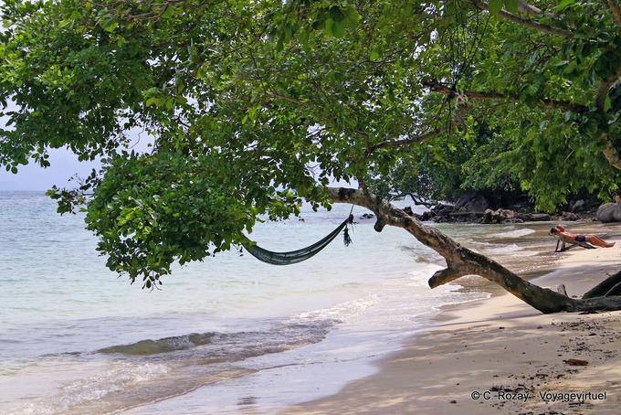 Un amaca on Sea, Koh Phi Phi - La Tailandia