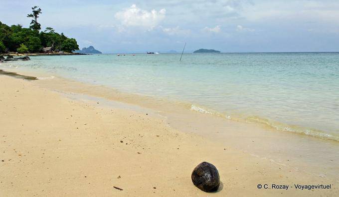 Spiaggia di Coco Khom Hin, Koh Phi Phi - La Tailandia