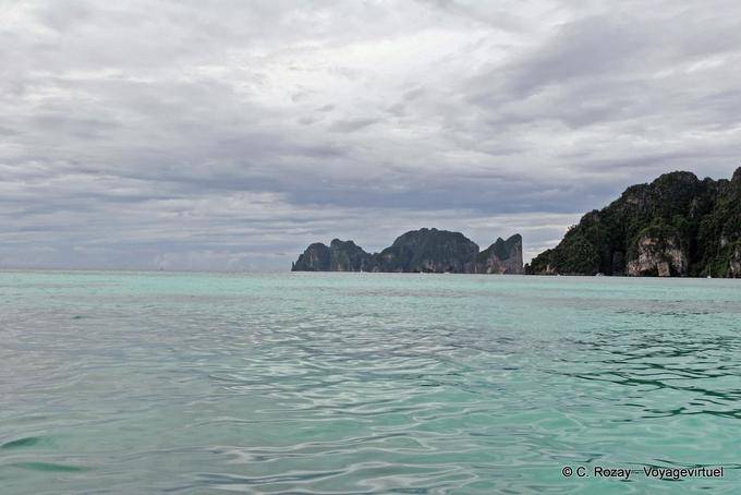 Il verde del Mare delle Andamane, Koh Phi Phi - La Tailandia