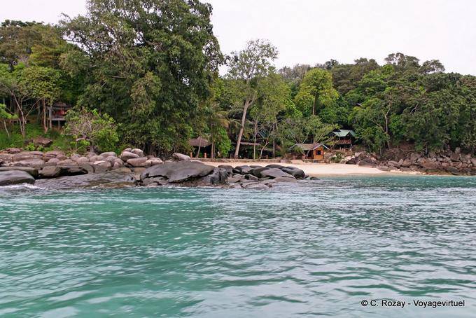 Mini spiaggia, Koh Phi Phi - La Tailandia