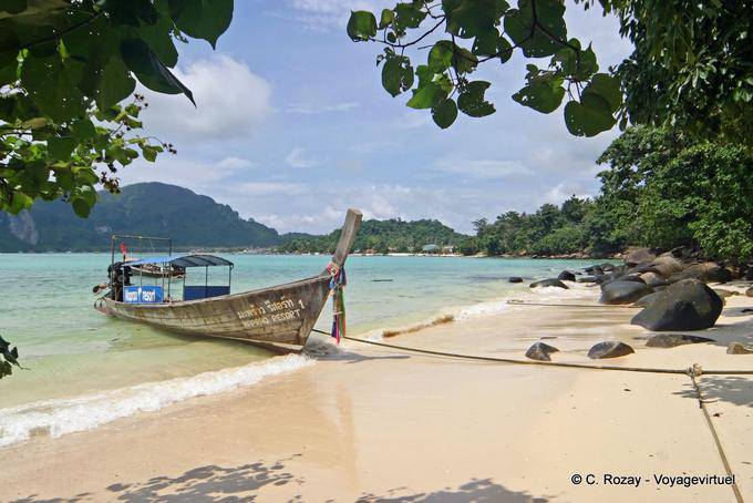 Località Barca Maprao, Koh Phi Phi - La Tailandia