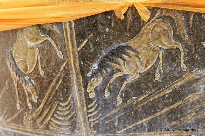 Cavalli dipinti, il Wat Phra That Lampang Luang - La Tailandia
