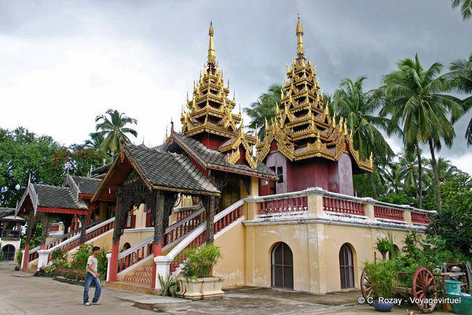 Tempio tradizionale birmano, Lampang, Wat Sri Chum - La Tailandia