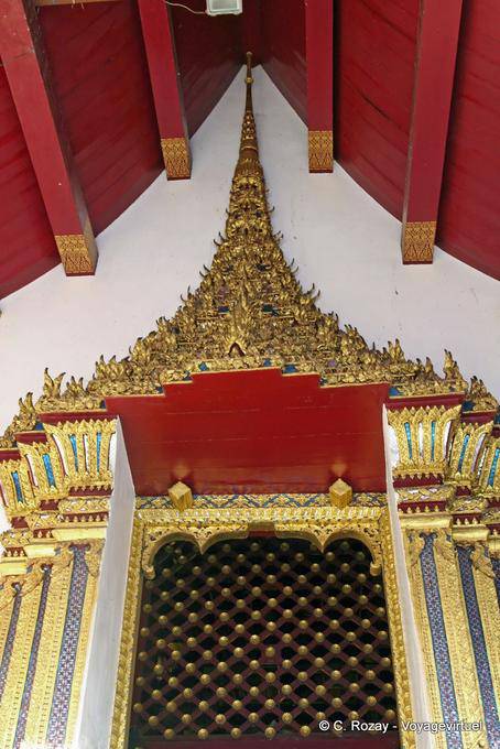 Finestra Vihara, Wat Phra Si Rattana Mahathat, Phitsanulok - La Tailandia