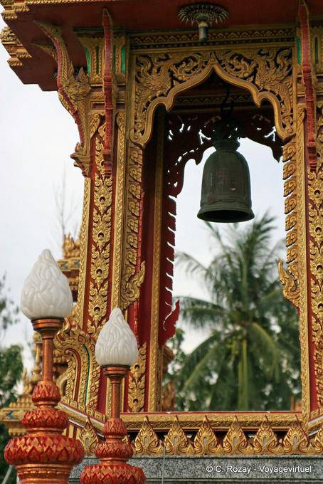Campana a Wat Chalong, Phuket - La Tailandia