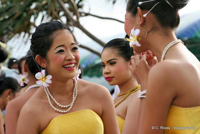 Femmina gioia Festival Patong, Phuket - La Tailandia