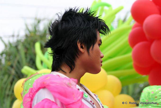 Colore locale, Festival Patong, Phuket - La Tailandia