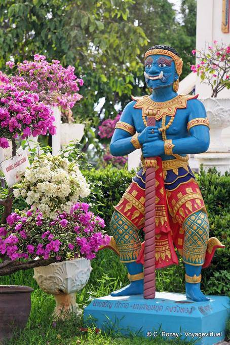Dvarapala blu club, Patong, Phuket Tempio - La Tailandia