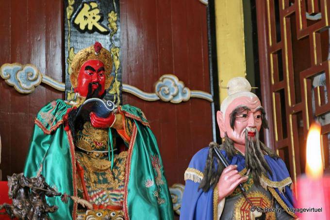Dio rosso tradizionale cinese, Phuket Town Gypsy - La Tailandia