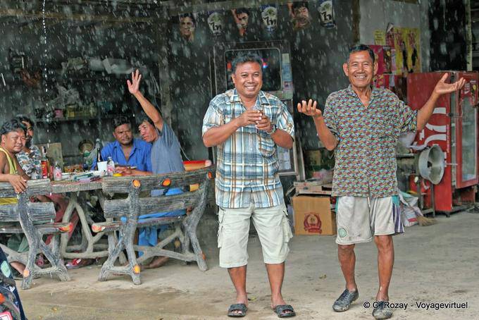 Buon umore del bistrot, Phuket Town Gypsy - La Tailandia