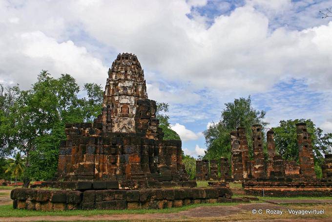 Rovine di Sukhothai, Wat Phra Pai Luang - La Tailandia