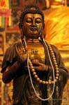 Buddha in Svastica, Wat Choeng Phanan, Ayutthaya, La Tailandia.