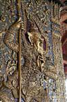 Porta Vihara Buddha Covata, Wat Pho (Wat Phra Chettuphon), Bangkok, La Tailandia.