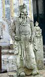 Guardia cinese, Wat Pho (Wat Phra Chettuphon), Bangkok, La Tailandia.