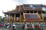 Il Prasat Phra Thep fronte Bidorn, Wat Phra Kaew, Bangkok, La Tailandia.