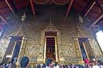 L'ingresso al Tempio del Buddha di Smeraldo, Wat Phra Kaew, La Tailandia.