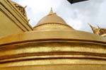 Gros Phra Sri Ratana Chedi piano, Wat Phra Kaew, Bangkok, La Tailandia.