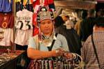 Bigiotteria costume Commessa, Chiang Mai, La Tailandia.