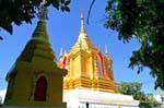 Stupa rinnovato Wat Sri Gerd, Chiang Mai Tempio, La Tailandia.
