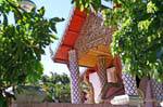 Intorno al Wat Phra Singh, Chiang Mai Tempio, La Tailandia.