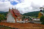 Il tempio in montagna torna a Chiang Mai, La Tailandia.