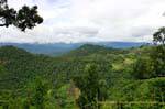 Punto di vista bucolico, Chiang Mai, La Tailandia.