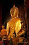 Golden Buddha, Wat Chedi Luang, Chiang Mai, La Tailandia.