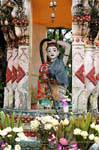 Statua a le campane, il Wat Doi Suthep, Chiang Mai, La Tailandia.