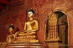 Leone Buddha, venerato Wat Phra Singh, Chiang Mai, La Tailandia.