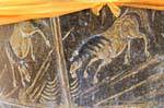 Cavalli dipinti, il Wat Phra That Lampang Luang, La Tailandia.