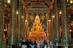 Tempio di Phra Buddha Chinnarat, Phra Sri Rattana Wat Mahatha, Phitsanulok, La Tailandia.