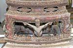Archeologia buddista, Wat Phra Si Rattana Mahathat, Phitsanulok, La Tailandia.