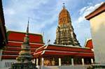 Wat Yai (Grande Tempio), Wat Phra Si Rattana Mahathat, Phitsanulok, La Tailandia.