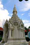 Piccola cappella Wat Phra Si Rattana Mahathat, Phitsanulok, La Tailandia.
