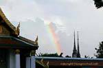 Arc-en-ciel, Phitsanulok, La Tailandia.