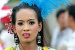 Uomo o donna, Festival Patong, Phuket, La Tailandia.