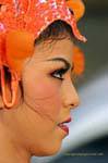 Profilo Close-up, Festival Patong, Phuket, La Tailandia.