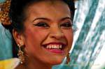 Ridere rossetto, Festival Patong, Phuket, La Tailandia.