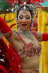 Joyeuse endiamantée, Festival Patong, Phuket, La Tailandia.