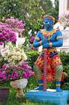 Dvarapala blu club, Patong, Phuket Tempio, La Tailandia.